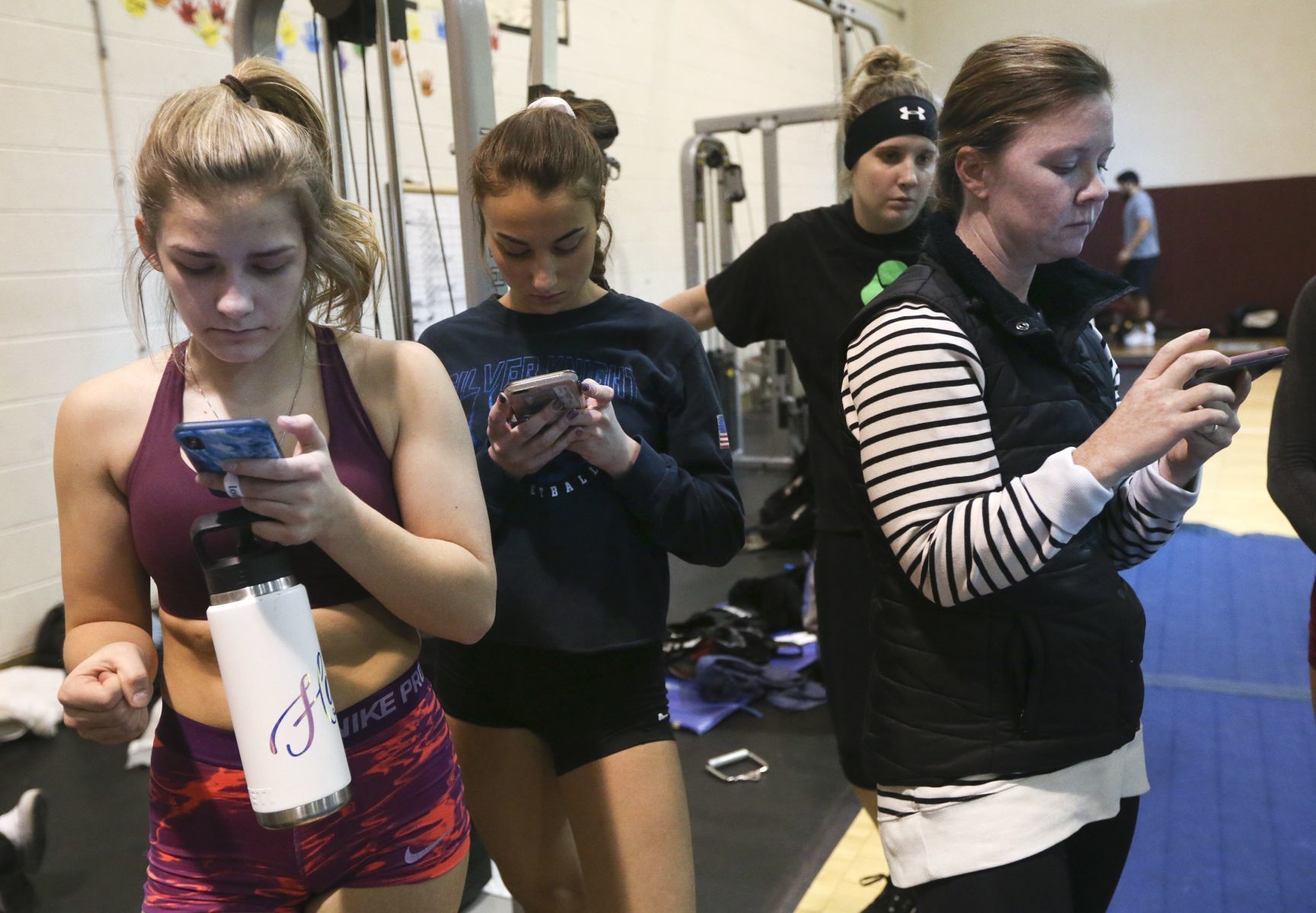 Watching video to learn a new routine